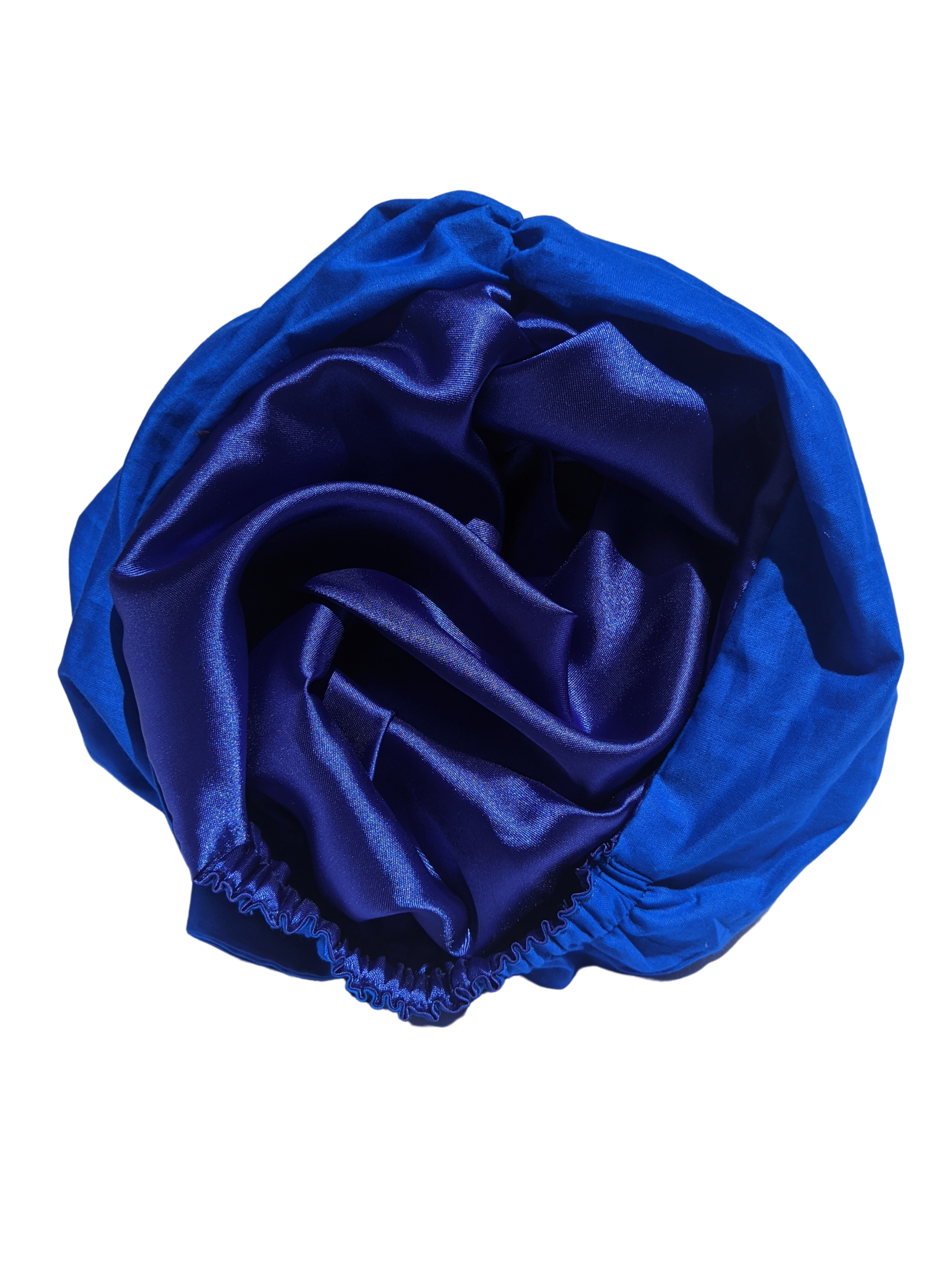 Electric Blue Cotton Turban - SOL-05