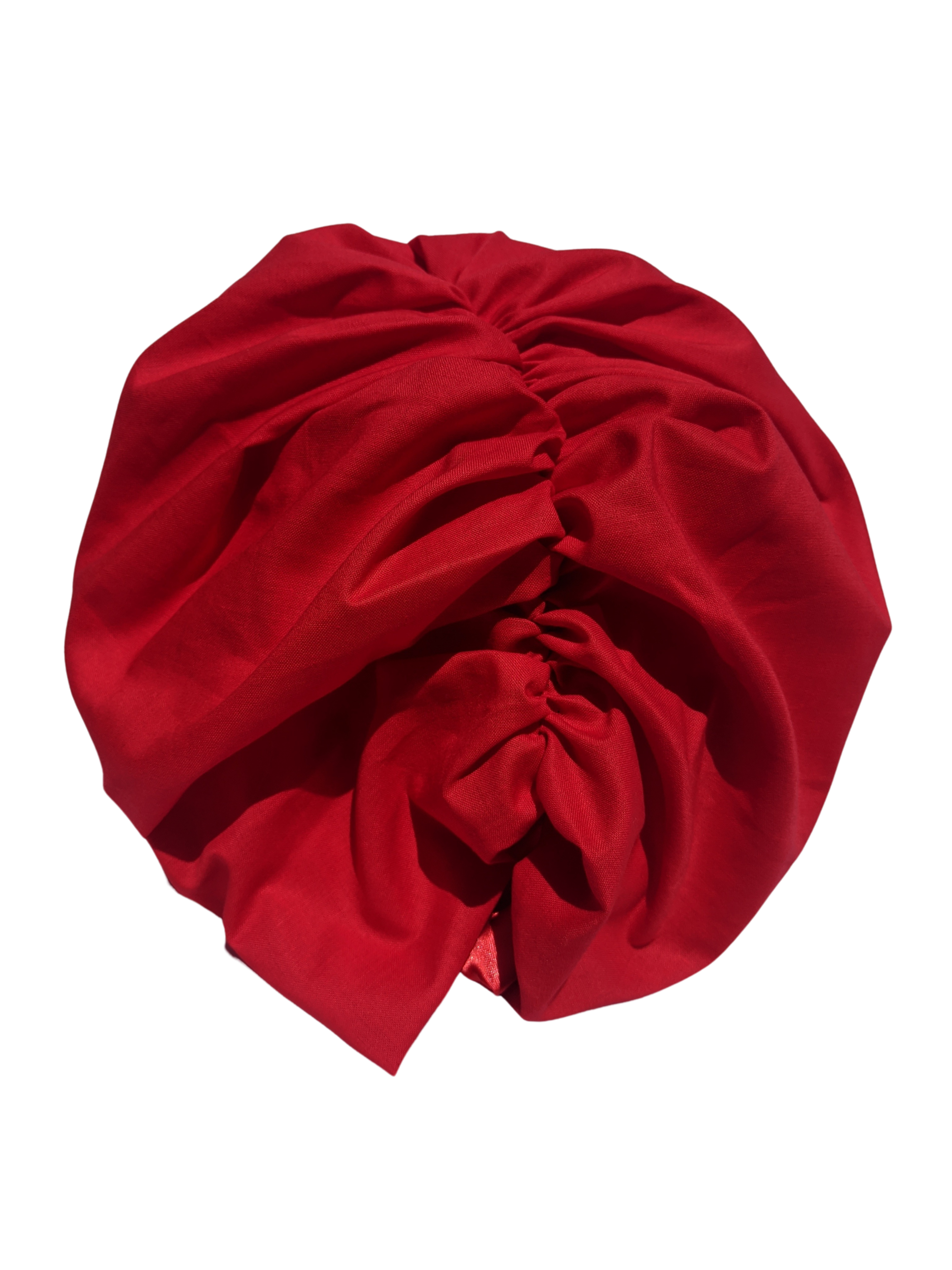 Red Cotton Turban - SOL-06
