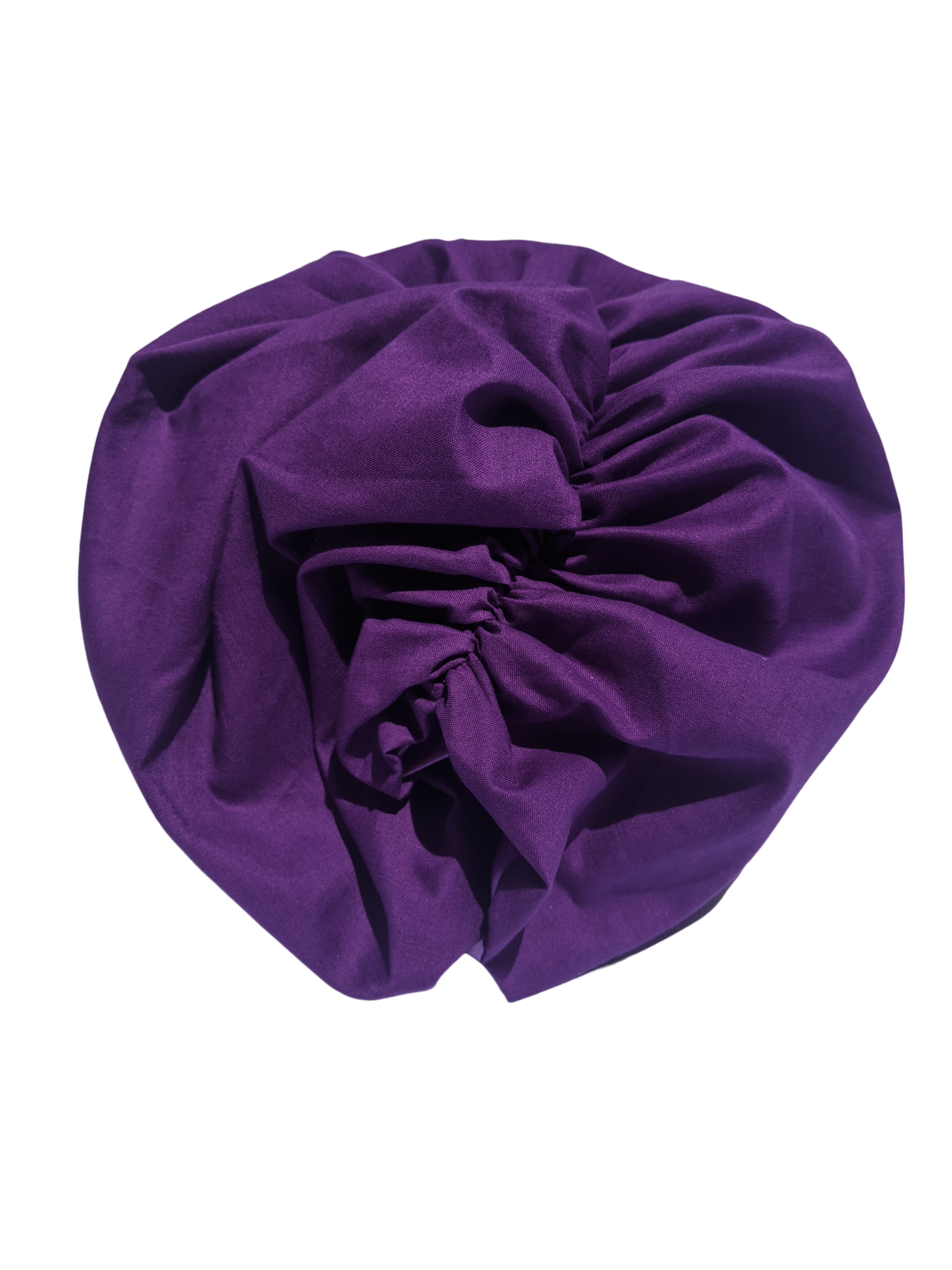 Purple Cotton Turban - SOL-08